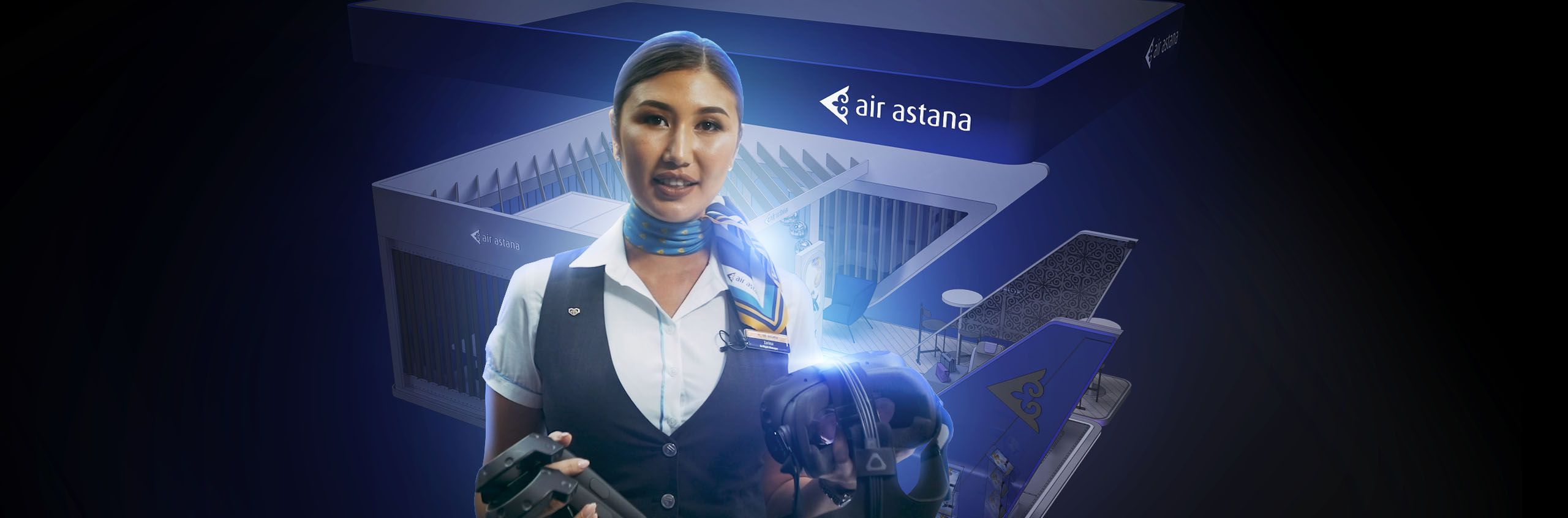 Air Astana - Выставочный стенд