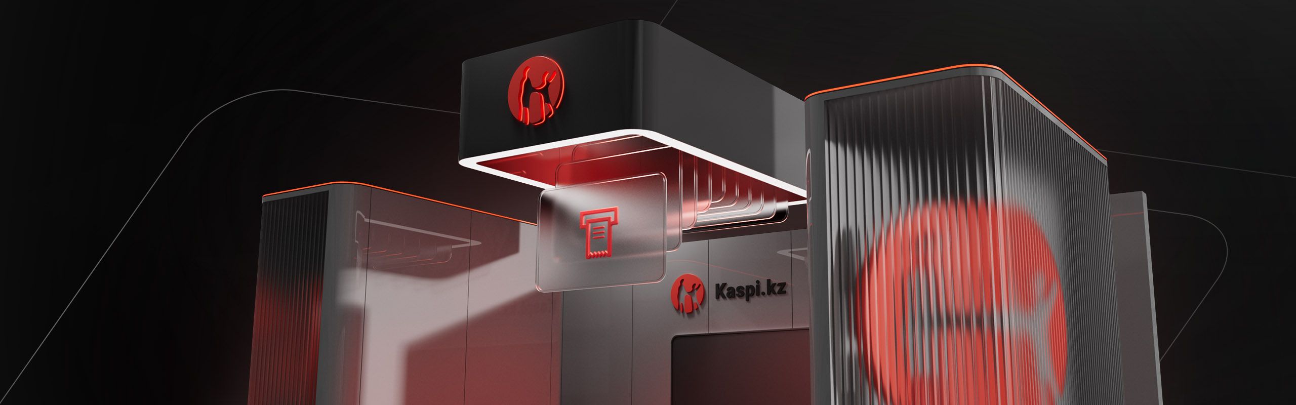 Kaspi 3DOOH Exhibition Stand